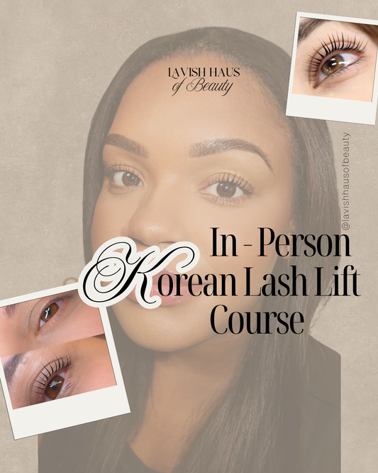 Korean Lash Lift Course - FULL LASH LIFT TRAINING